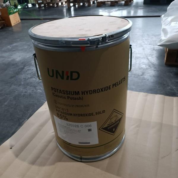 โพแทสเซียมไฮดรอกไซด์ 85%