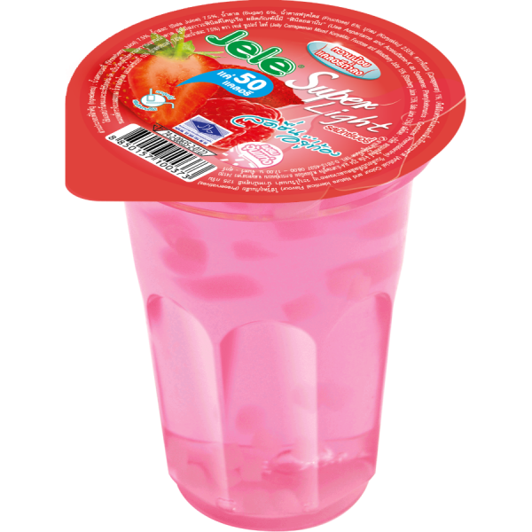 Jelly Carrageenan Mixed Konyakku and 15% White Grape Juice Mixedberry Flavour