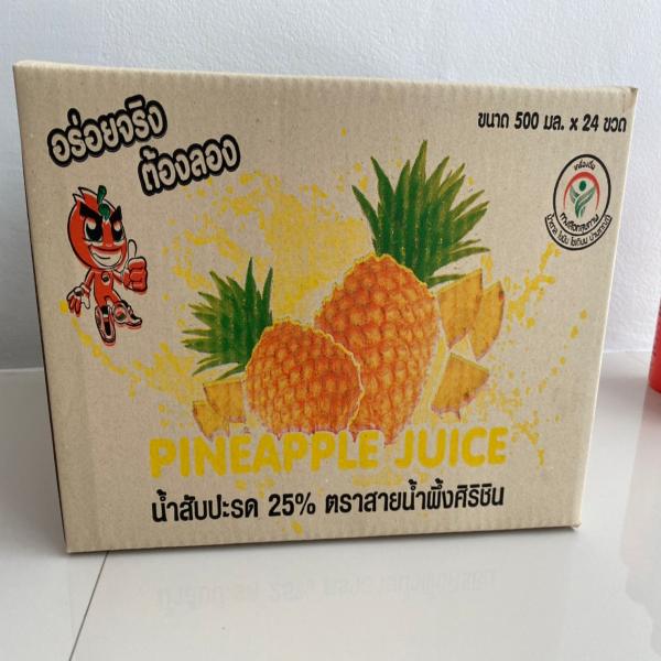 น้ำสับปะรด 25 %