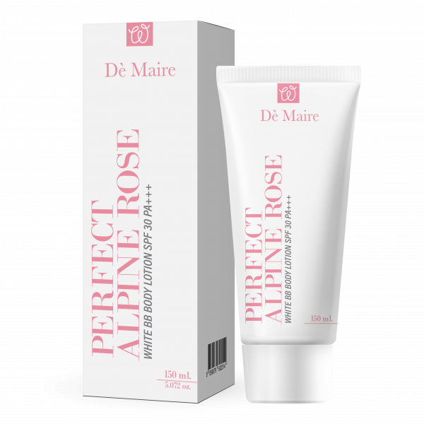 DE'MAIRE PERFECT ALPINE ROSE WHITE BB BODY LOTION SPF 30 PA+++