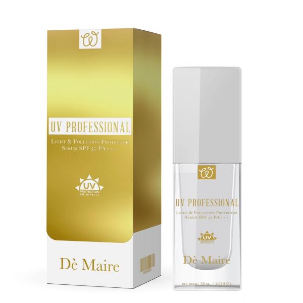 เดอแมร์ ยูวีโปรเฟสชั่นแนล ไลท์แอนด์พอลลูชั่น โปรเทคเตอร์เซรั่ม เอสพีเอฟ 50 พีเอ+++