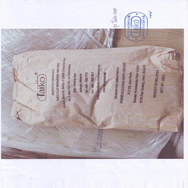 แป้งฟอกสีน้ำมันพืช / Taiko XMP Activated Clay /Malaysia
