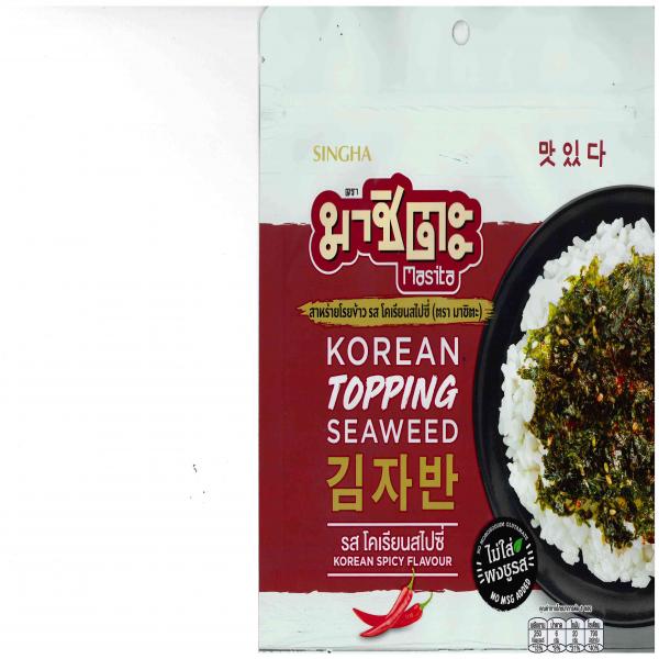 KOREAN TOPPING  SEAWEED KOREAN SPICY  FLAVOUR