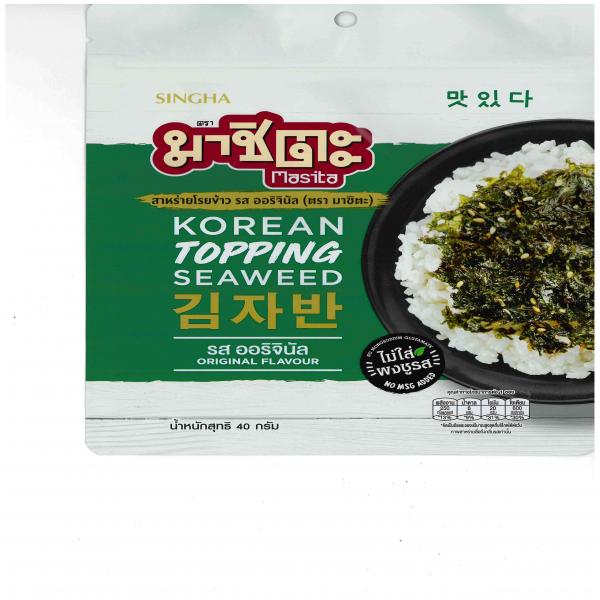 KOREAN TOPPING  SEAWEED ORIGINAL  FLAVOUR