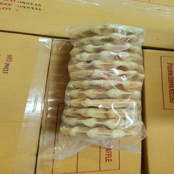 วาฟเฟิลอบสุกสำเร็จรูปแช่เยือกแข็ง