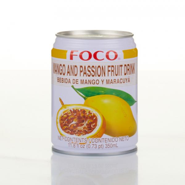 CANNED MANGO AND PASSION FRUIT DRINK