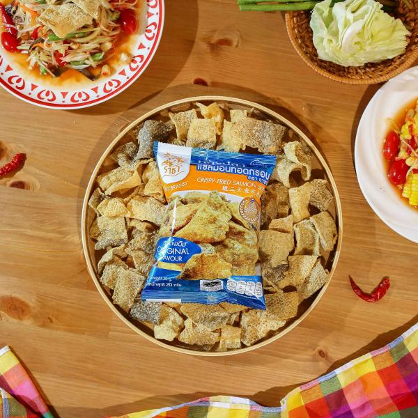 Original Flavored Crispy Salmon Skin 20 g.