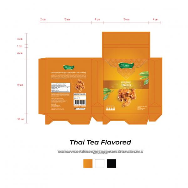 Flavored Cashew, Thai tea