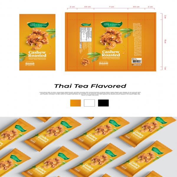 Flavored Cashew, Thai tea