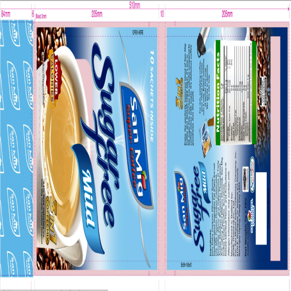 San Mig Coffee Sugar Free Mild