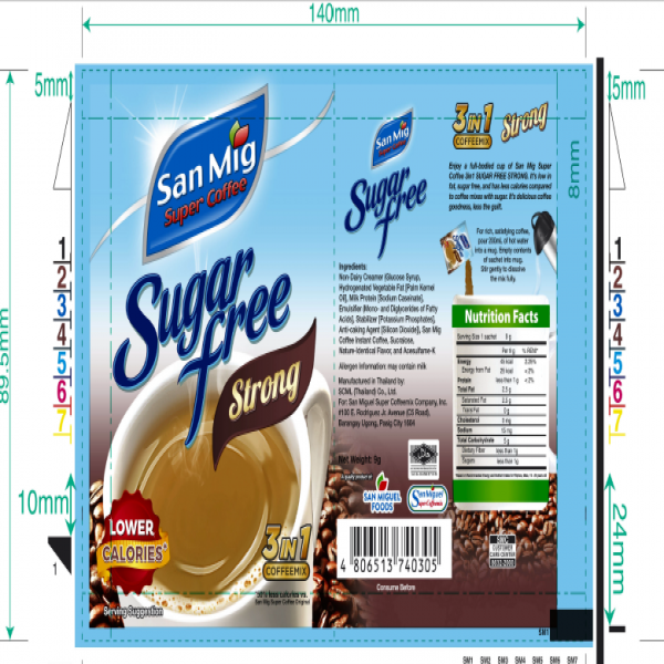 San Mig Coffee Sugar Free Strong