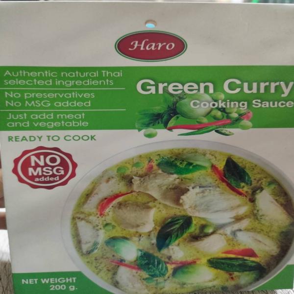 Green Curry  Cooking Sauce