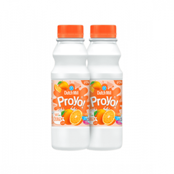 YOGHURT DRINK WITH ORANGE JUICE