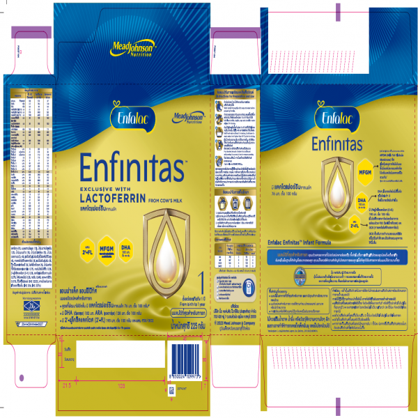 Enfalac Enfinitas™ Infant Formula