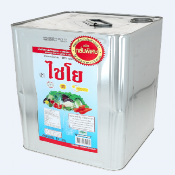 น้ำมันปาล์มโอเลอีนจากเนื้อปาล์มผ่านกรรมวิธี ปี๊บ 18 ลิตร