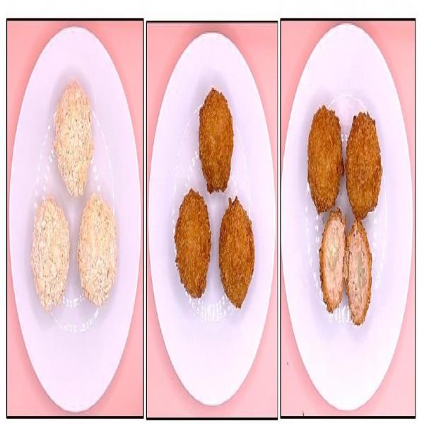 Salmon Katsu with Garlic Butter