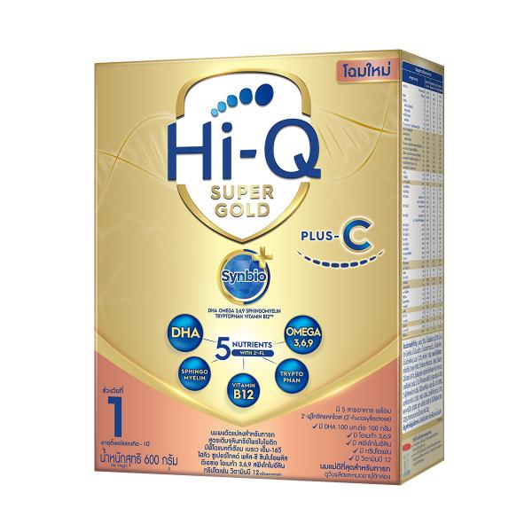 INFANT FORMULA WITH PROBIOTIC, BIFIDOBACTERIUM BREVE M-16V (HI-Q SUPERGOLD PLUS-C SYNBIO+ DHA OMEGA 3,6,9 SPHINGOMYELIN TRYPTOPHAN VITAMIN B12™)