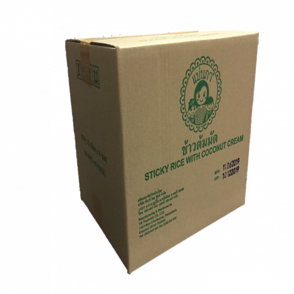 Sticky Rice with Coconut Cream & Durian