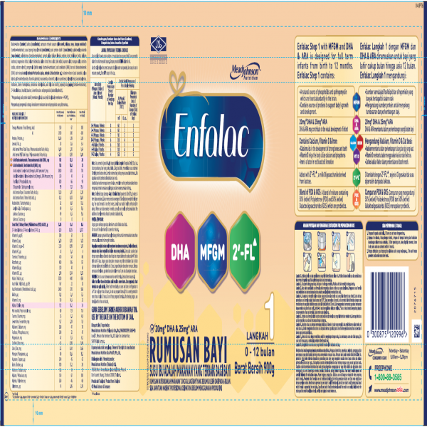 ENFALAC INFANT FORMULA STEP 1 (RUMUSAN BAYI LANGKAH 1)