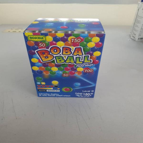 BOBA BALL - MIXED FRUIT FLAVOURED PECTIN JELLY (ORANGE,APPLE,STRAWBERRY,TUTTI FRUITTI)