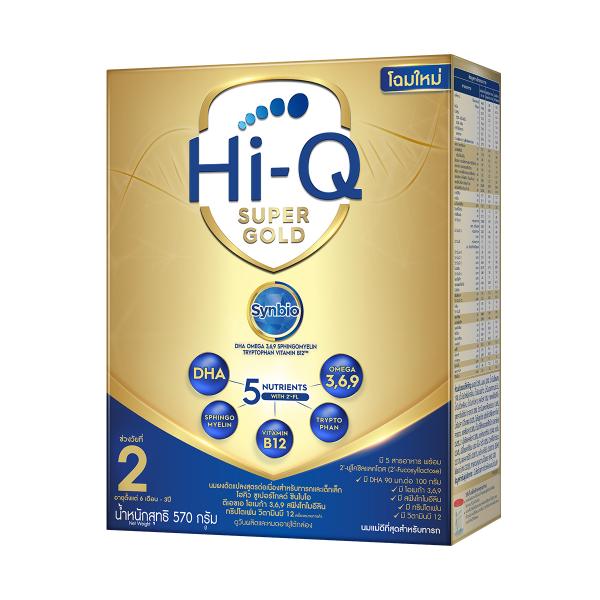 FOLLOW-ON FORMULA (HI-Q SUPERGOLD SYNBIO DHA OMEGA 3,6,9 SPHINGOMYELIN TRYPTOPHAN VITAMIN B12™)
