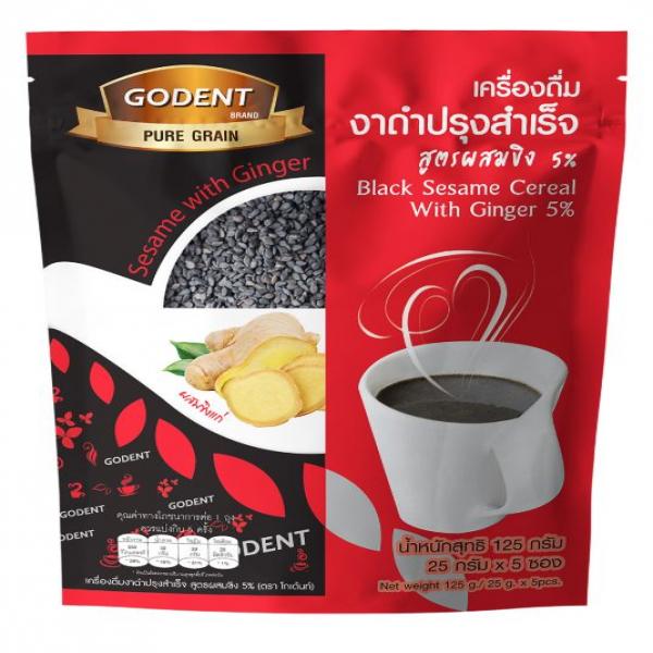 Black Sesame Cereal With Ginger