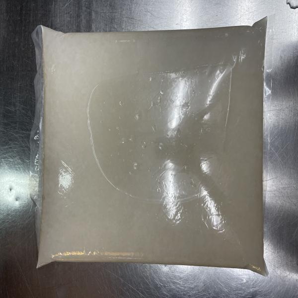 Blended nata de coco in water