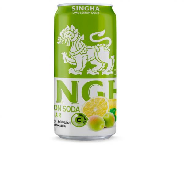 เครื่องดื่มรสบ๊วยเลมอนผสมโซดาบรรจุกระป๋อง