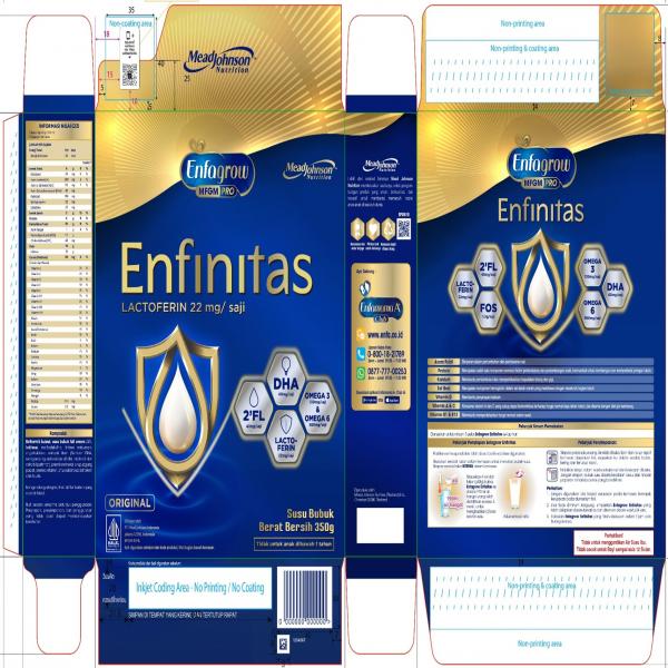 ENFAGROW ENFINITAS ORIGINAL FLAVORED MILK POWDER