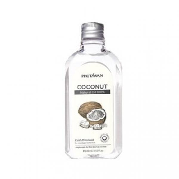 Natural Coconut Oil 100% packing plastic bottle size 250, 500 ml.