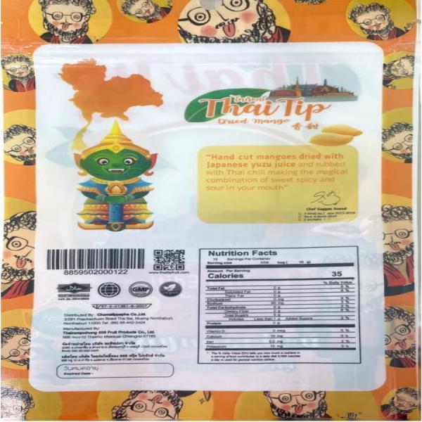 Dried Mango with Yuzu citrus and chili