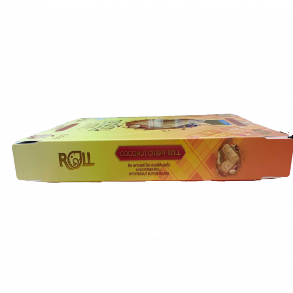 COCONUT CRISPY ROLL KING POWER ROLL WITH PEANUT BUTTER FILLING