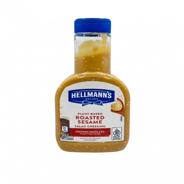 โรสเต็ด เซซามิ สลัดเดรสซิ่ง (น้ำสลัดงาคั่ว) (ตราเฮลแมนส์) (ขวดพลาสติก)