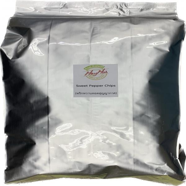 Sweet Pepper Chips (Vacuum Fried Method)