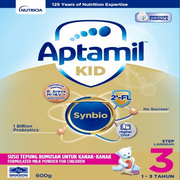 Formulated Milk Powder for Children 1-3 Years (Aptamil Kid) / Susu Tepung Rumusan Untuk Kanak-Kanak 1-3 Tahun (Aptamil Kid)