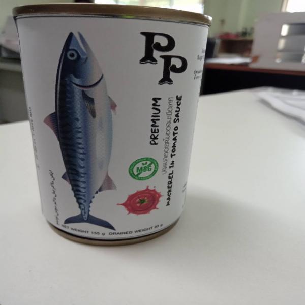 ปลาแมคเคอเรลในซอสมะเขือเทศ พรีเมี่ยม