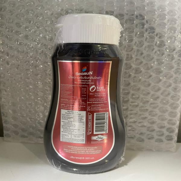 Concentrated cola flavour syrup