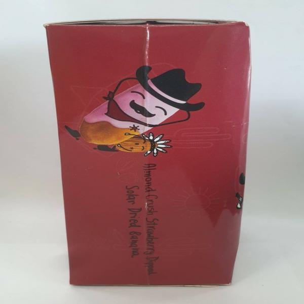 Strawberry Almond Crush Dipped Solar Dried Banana 55 g.