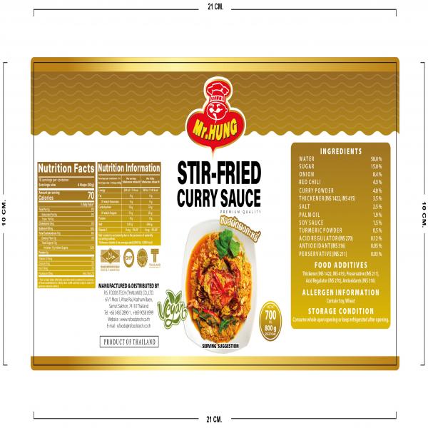 STIR-FRIED CURRY SAUCE
