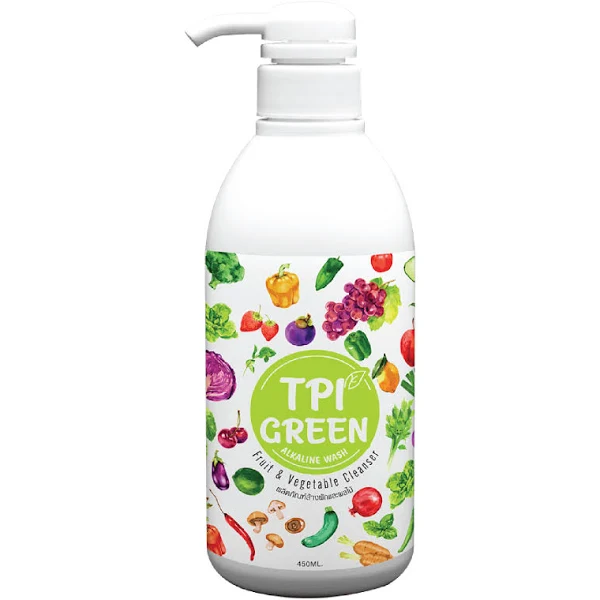 FRIUT AND VEGTABLE WASH TPI GREEN ALKALINE WASH (FOOD ADDITIVE) (PRINTEMP MARIE ROSE BAND)