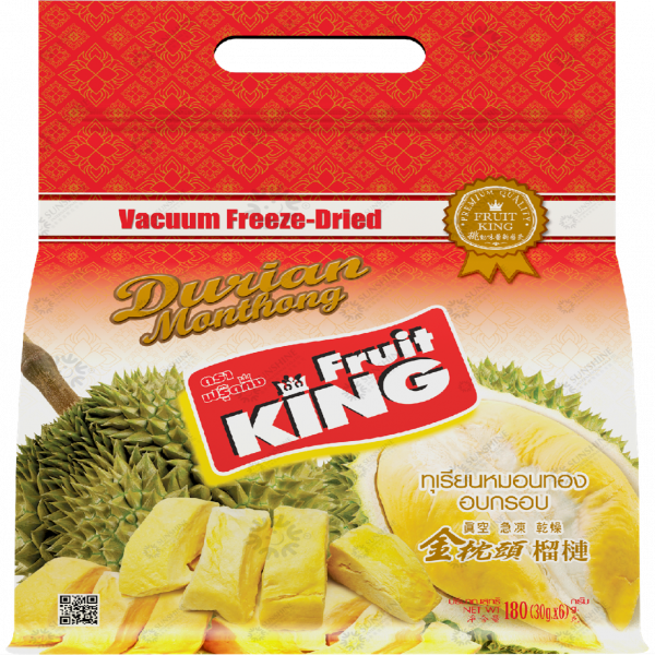 Vacuum Freeze Dried Durian Monthong (Big size)