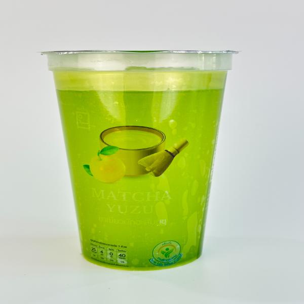 มัทฉะยูซุ (ชาเขียวมัทฉะรสส้มยูซุ ปรุงสำเร็จ) (ตรา นิชิ)