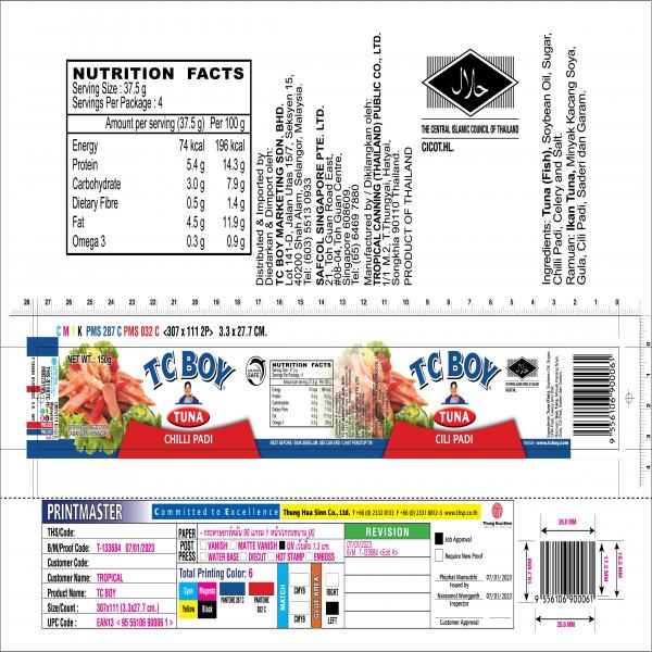 TUNA CHILLI PADI