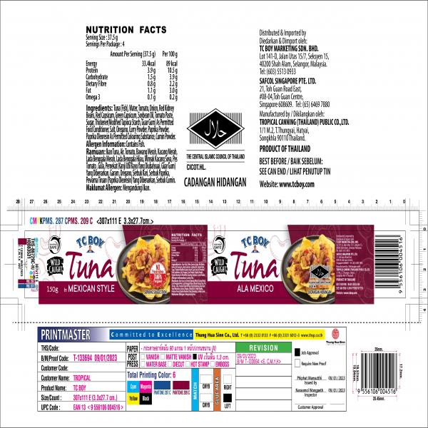 TUNA IN MEXICAN STYLE