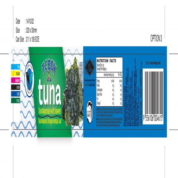 TUNA MAYONNAISE WITH SEAWEED