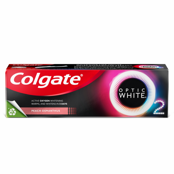 Colgate Optic White O2 Toothpaste - Peach Osmanthus