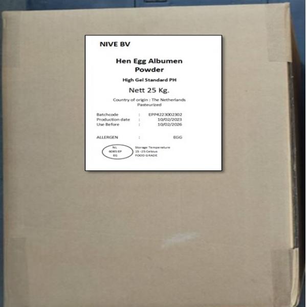 Egg Albumen Powder - B.V NIVE / Netherlands