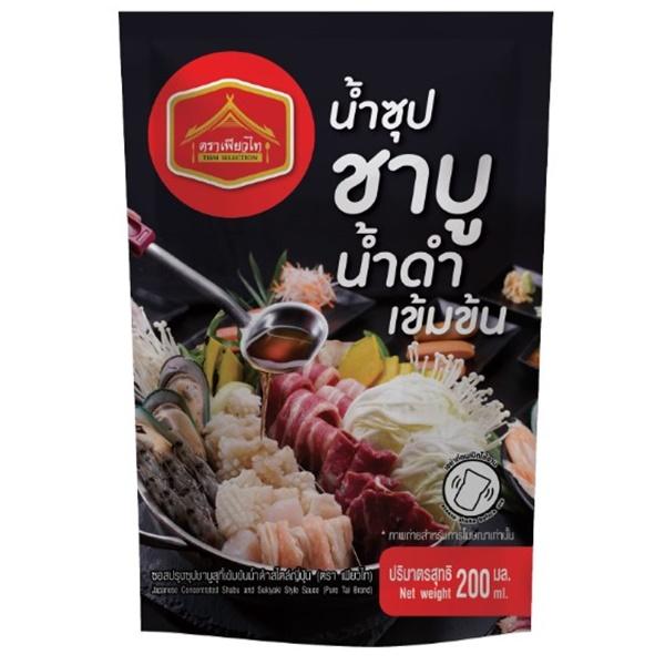 ซอสปรุงซุปชาบูสุกี้เข้มข้นน้ำดำสไตล์ญี่ปุ่น