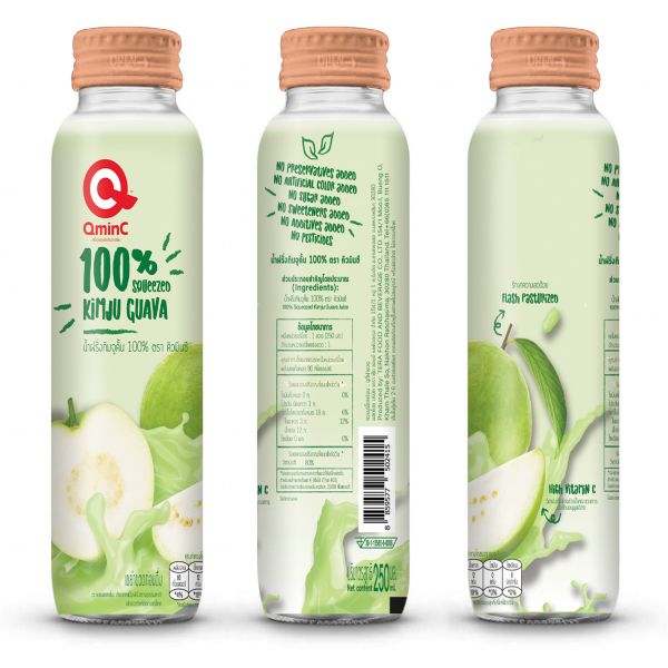 100% Squeezed kim ju guava jiuce QminC Brand