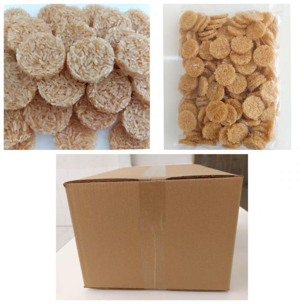 ข้าวแต๋นน้ำแตงโม ชนิดแผ่นใหญ่ (แผ่นแห้ง)